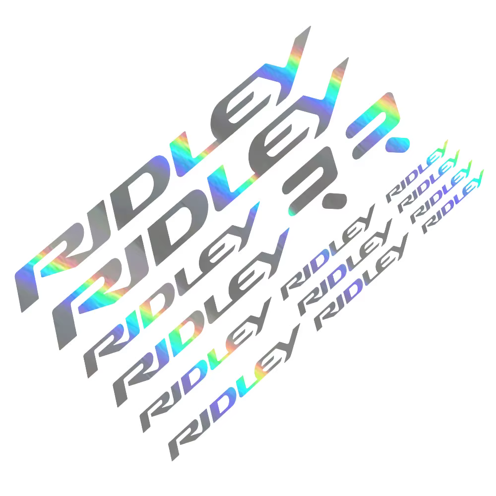 Pour RIDLEY nouvelles étiquettes cadre de vélo remplacement vinyle décalcomanies