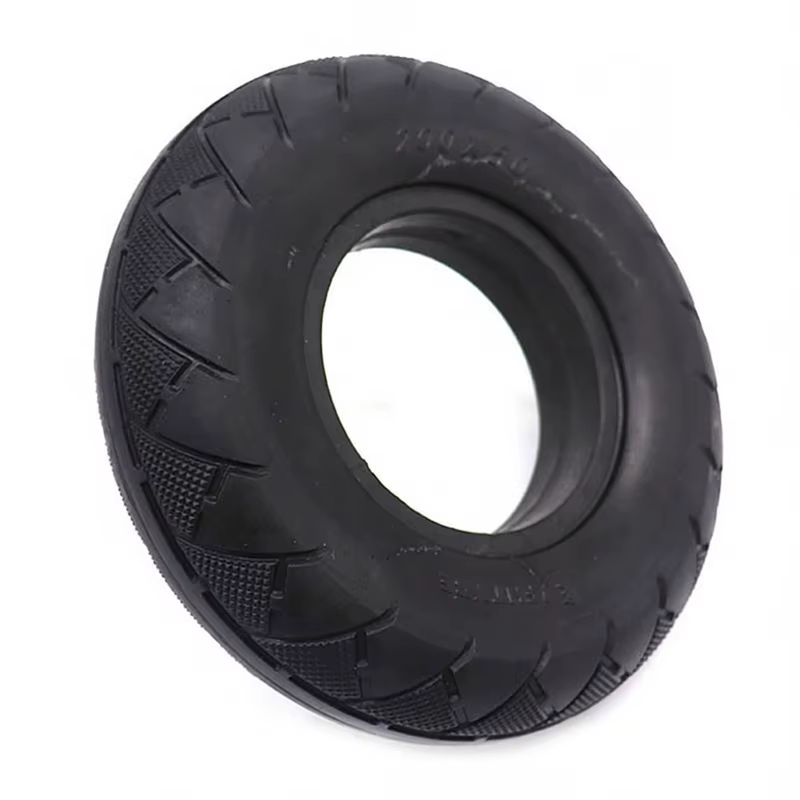 Pneu solide 8 pouces 200X50 en caoutchouc haute élasticité, remplacement pour trottinette électrique, accessoires de cyclisme