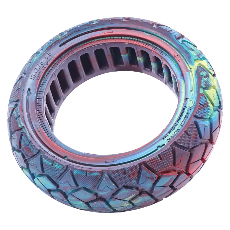 Pneu plein tout-terrain 10X2.75-6.5 pour trottinette
