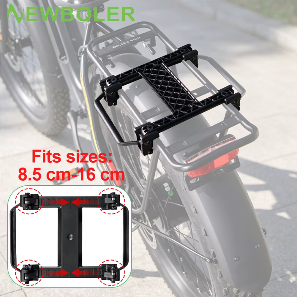 Porte-bagages arrière détachable rapide pour vélo électrique et VTT – Support de transport de bagages