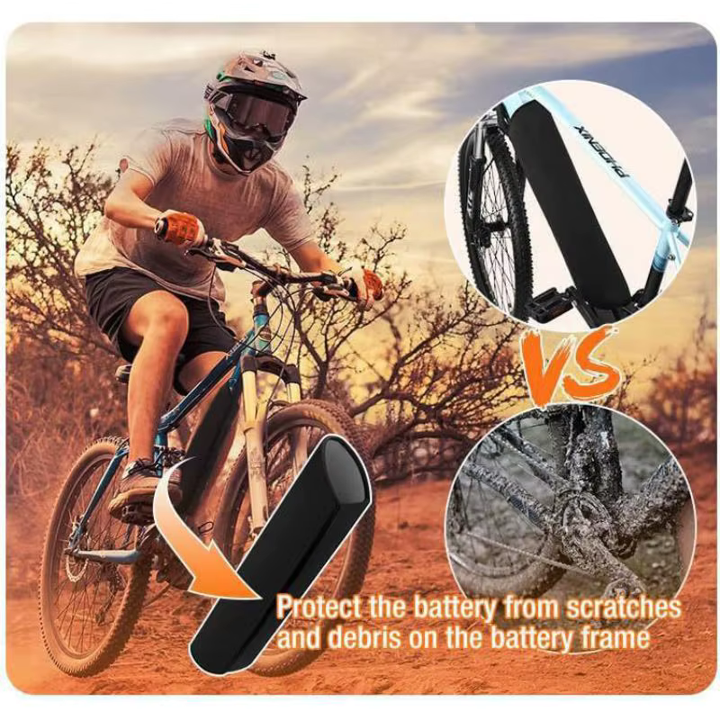 Couverture isolante pour cadre de batterie de vélo électrique