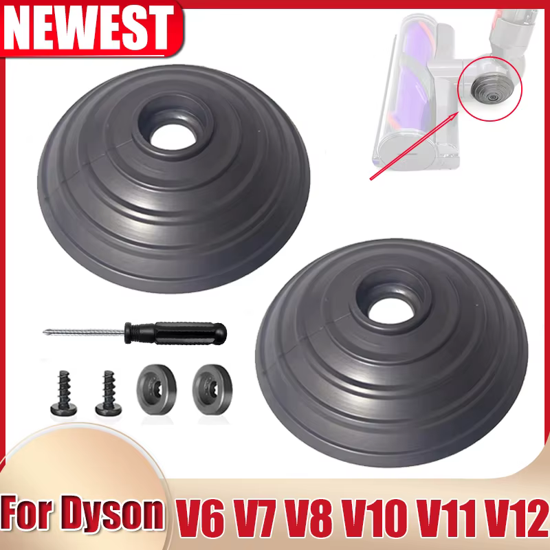 Accessoires de roue à billes en V pour aspirateur Dyson V6 V7 V8 V10 V12 DC58 DC59 DC62, 35W 50W, tête de nettoyage à entraînement Direct