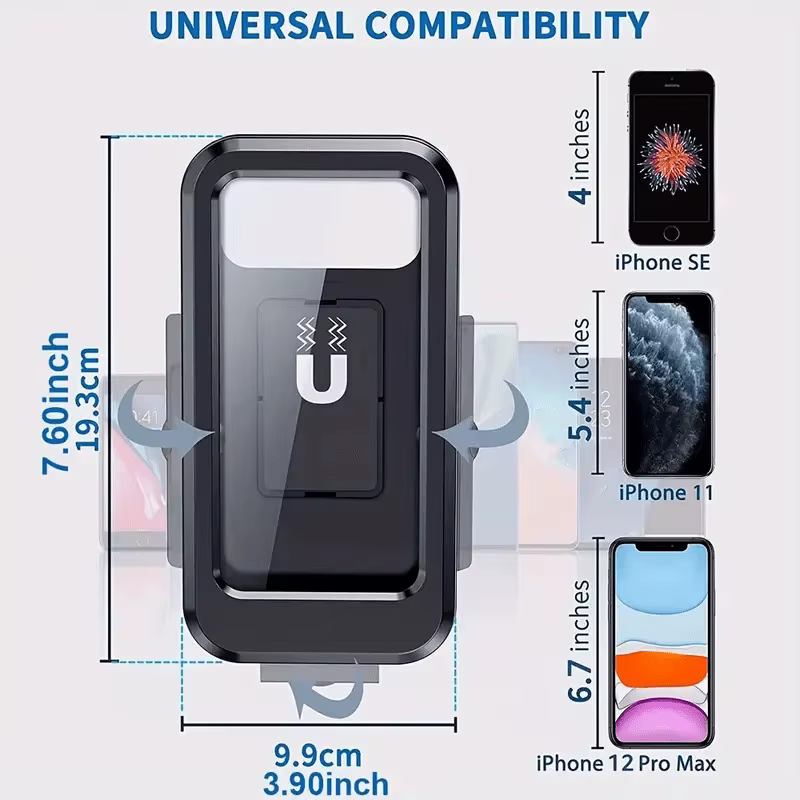 Support de téléphone portable pour moto et vélo