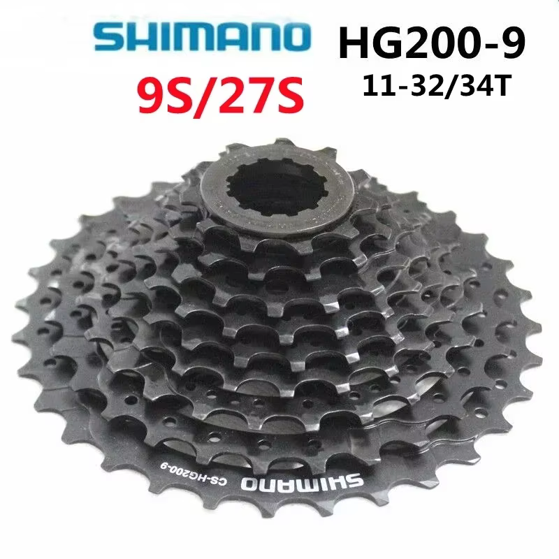 SHIMANO Tourney HG200 7s 12-28T/12-32T 8s 12-32T 9s 11-32/34T Cassette CS-HG200-7/8/9 pour vélo de montagne Original