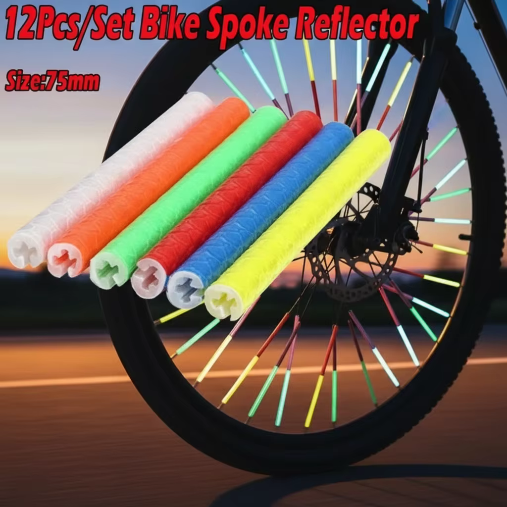 Clips de réflecteur de rayons de vélo