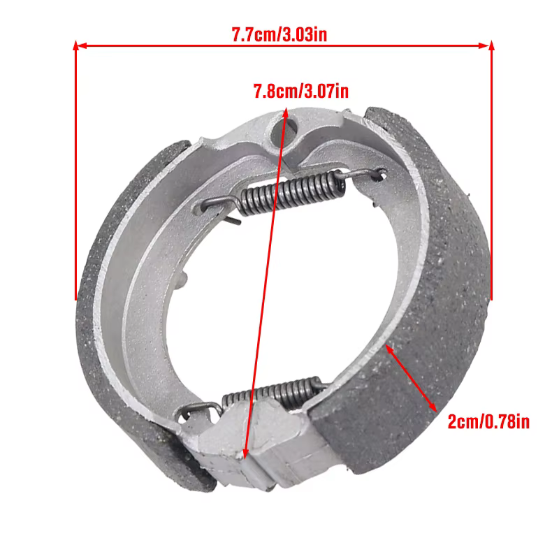 Plaquettes de frein à tambour durables pour trottinettes électriques DUALTRON mini Raptor Speedway mini4 pro LEGER RUIMA mini4 ZERO – Pièces de frein