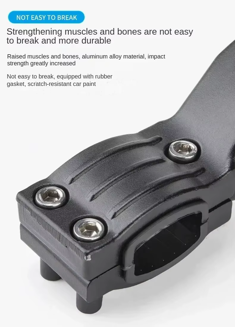 Béquille de vélo réglable en alliage d'aluminium