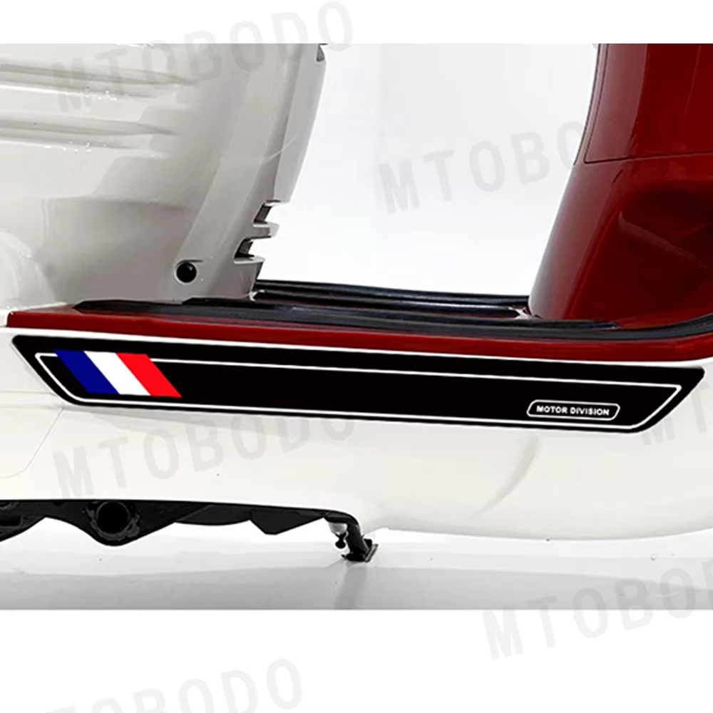 Scooter pour Peugeot Django Fiddle version générale moto moulage bande Anti-collision autocollant de protection décoration mode