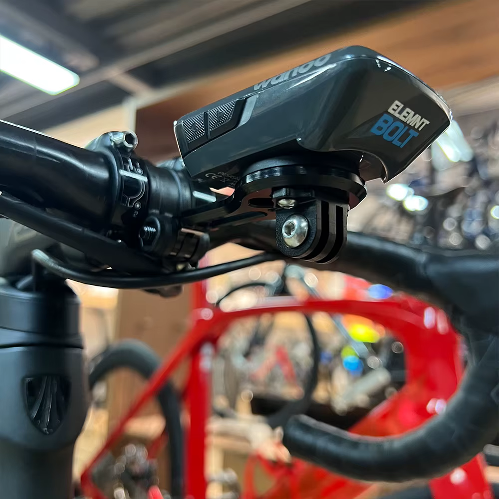 XODCK Trek Bontrager Blendr BMC ICS Cervelo tige de vélo guidon avant Gopro Combo support pour Garmin Wahoo Bryton IGPSPORT