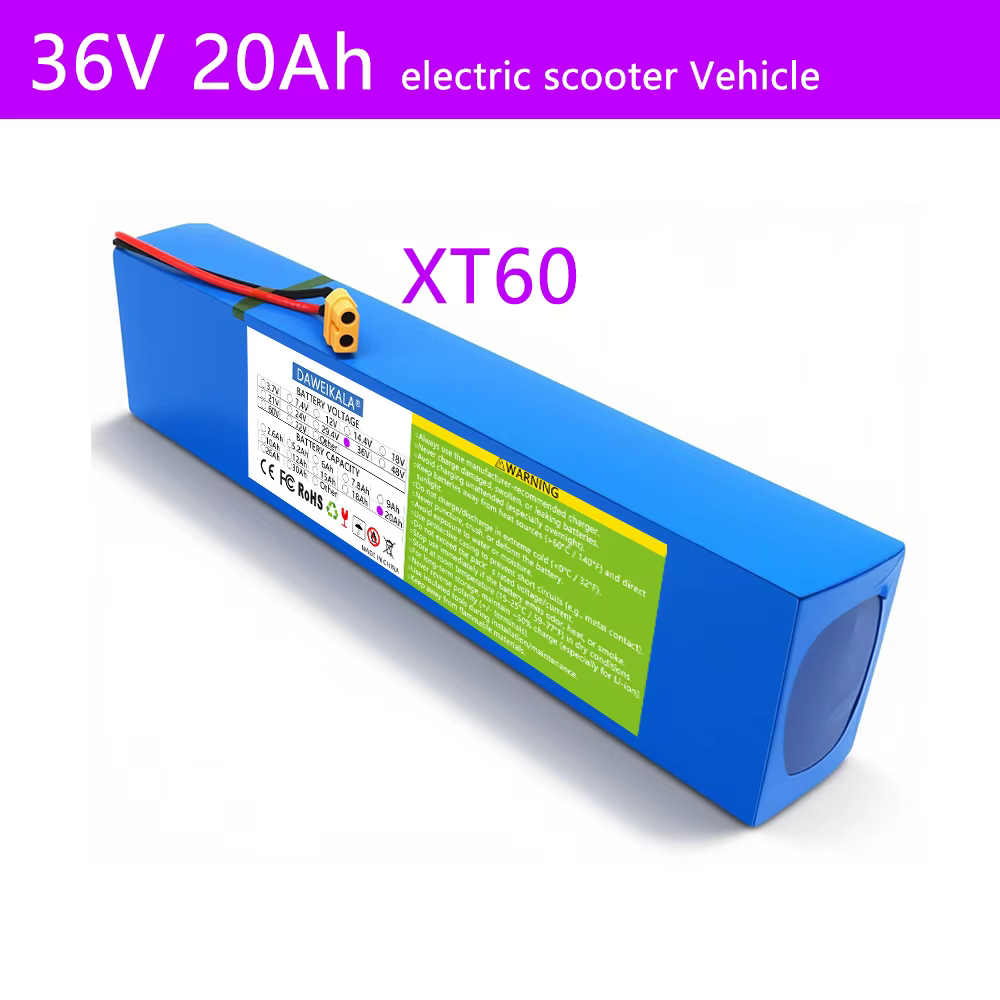 36V 10S3P batterie e-scooter pack 18650