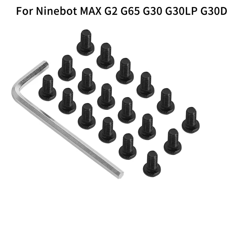 Jeu de vis et outil pour couvercle de pont pour Scooter électrique Ninebot MAX G2 G65 G30 G30LP G30D