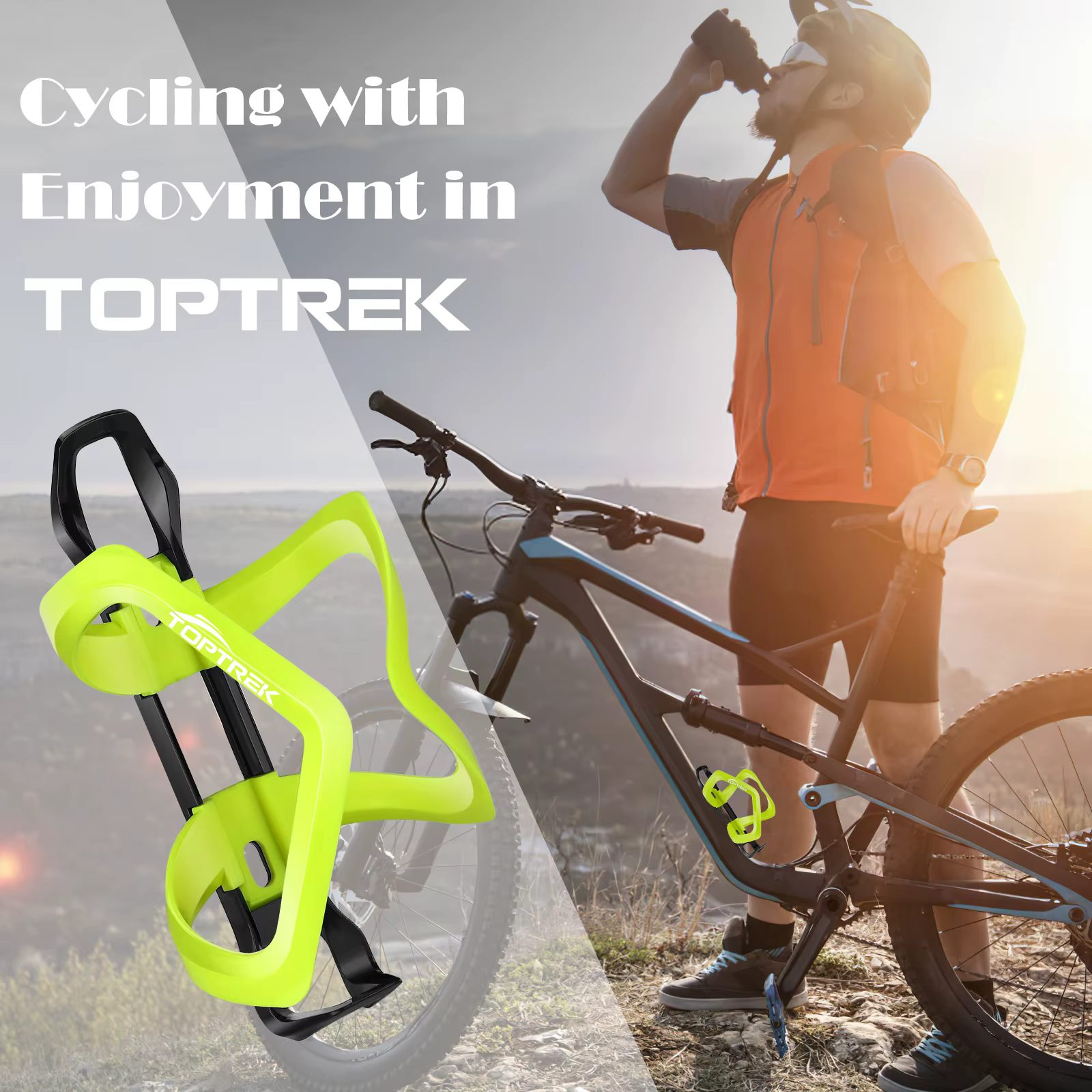 Porte-bidon de vélo route VTT