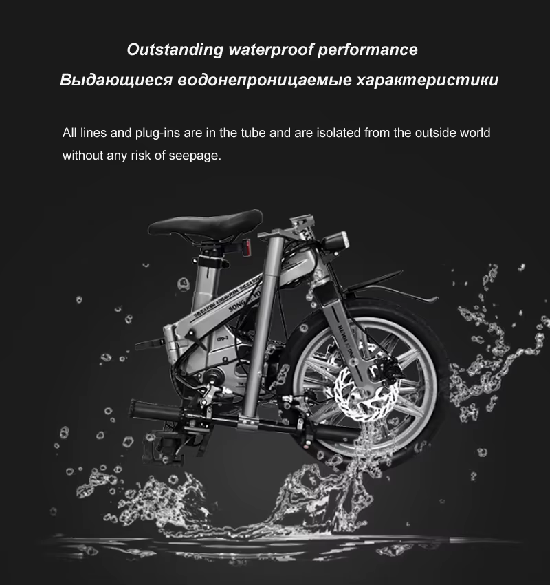 Mini vélos électriques pliants pour adultes