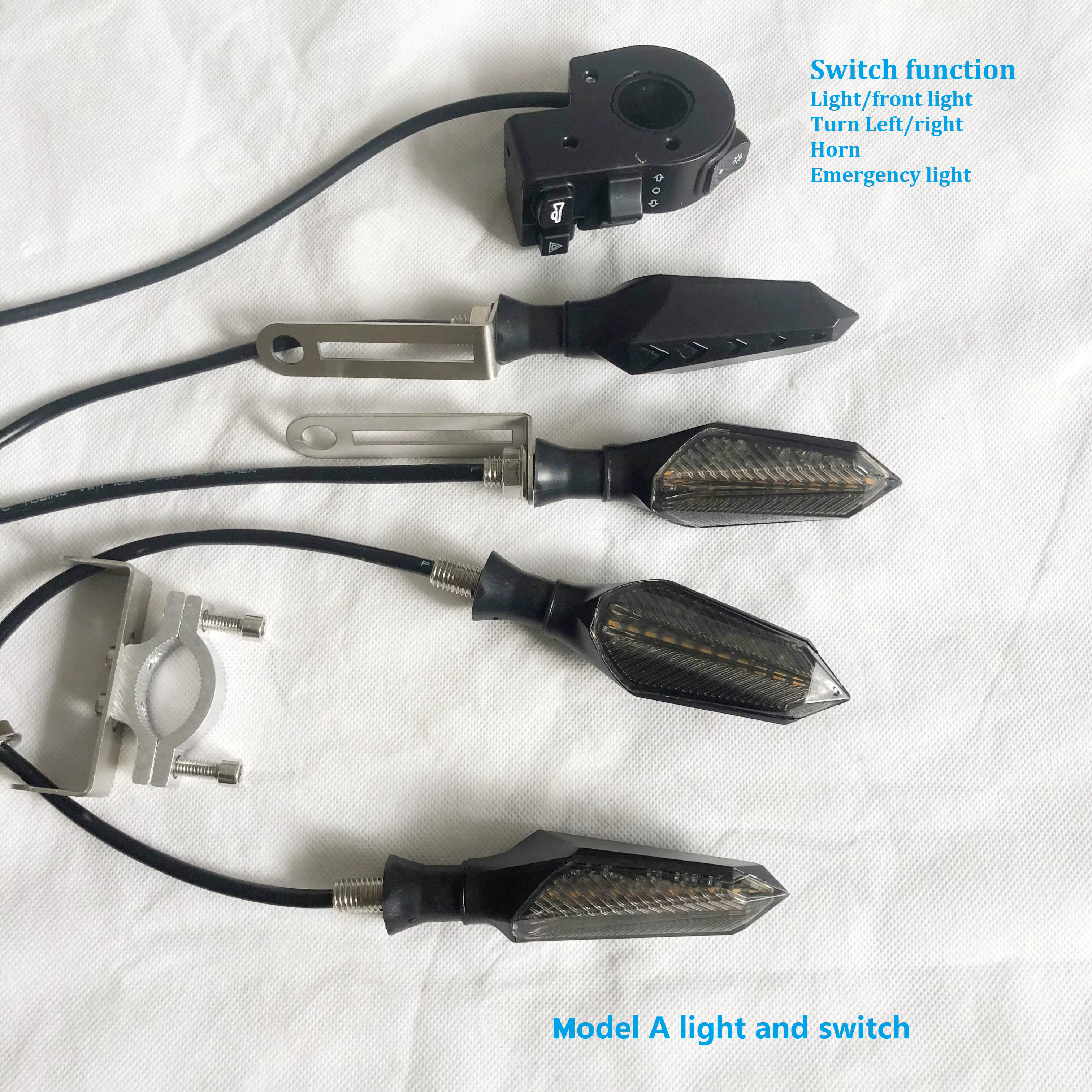 Clignotant LED 48v 60v pour vélo et Scooter électrique