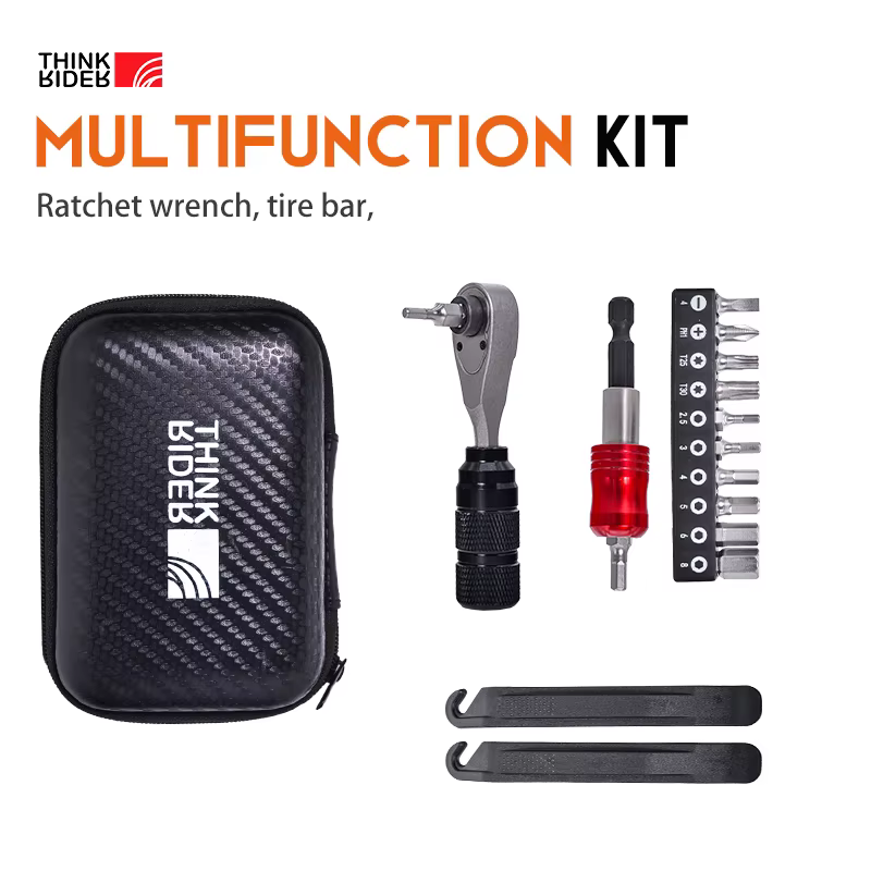 Ensemble de sacs de réparation d'outils portables de vélo