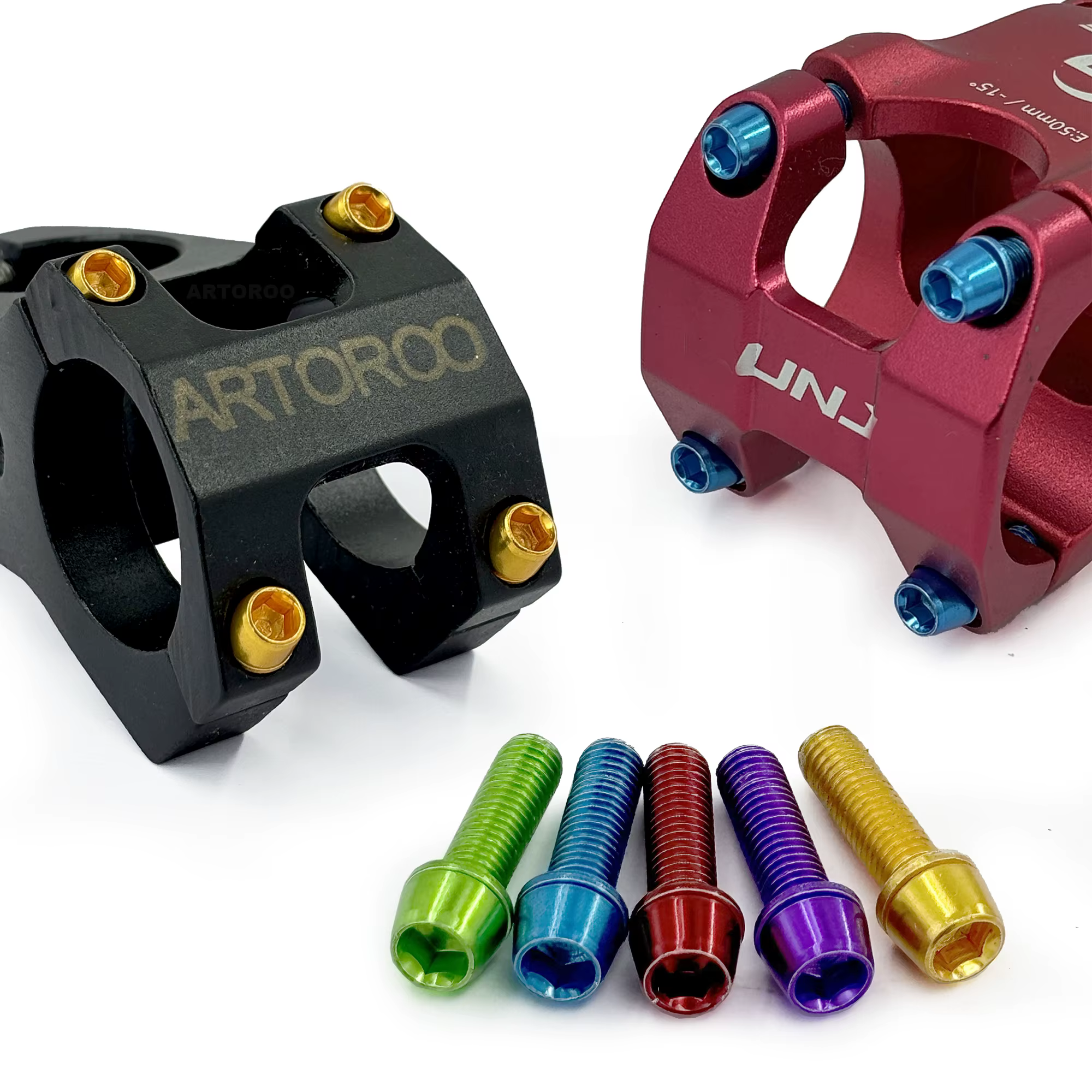 Boulons en acier allié M5 pour tige de vélo