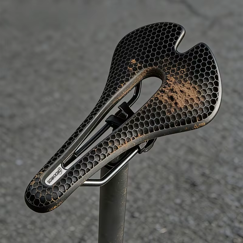 Selle de vélo en nid d'abeille imprimée en 3D