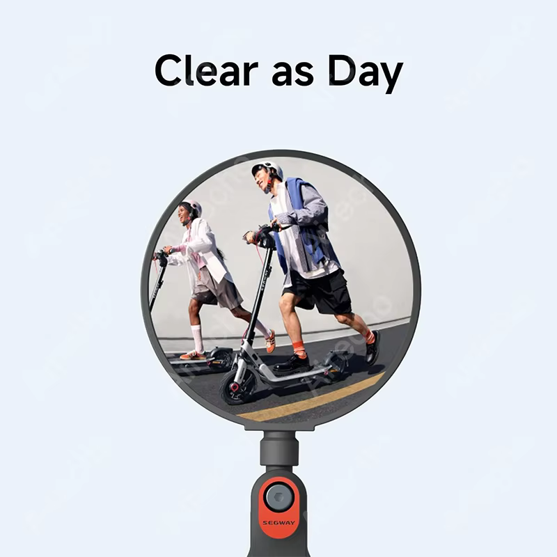 Rétroviseur d'origine pour Ninebot de Segway ZT3 Pro GT3 G3 G2 G30 F3 Pro E3 E2 Pro Scooter 360 ° Miroirs convexes