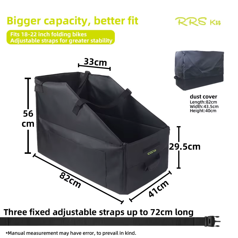 RRSKIT sac de chargement de vélo pliable pour Brompton 14-16 pouces pour Dahon ruhm 18-22