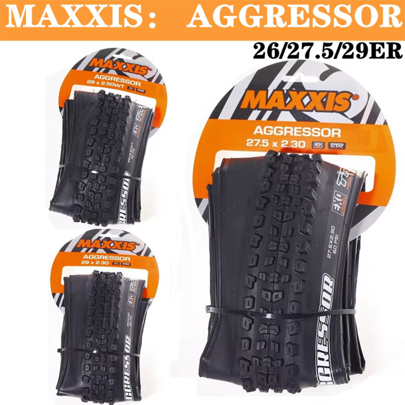 1 pièce MAXXIS 29 AGGRESSOR vélo 26X2.3 27.5X2.3/2.5 29X2.3 29*2.5 EXO Protection TR Tubeless 29er pliant vtt VTT pneu