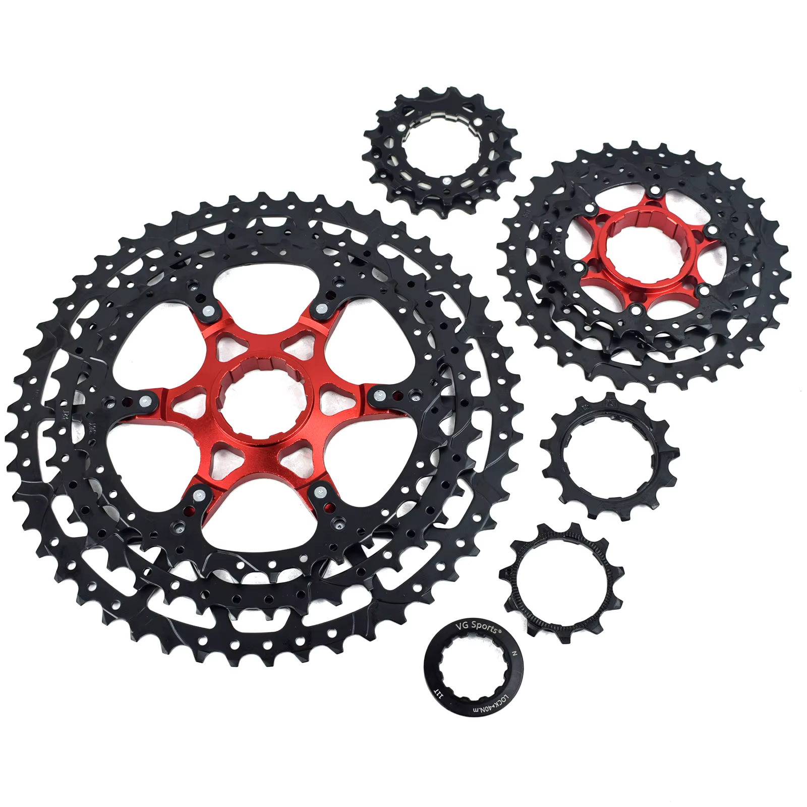 VG Sports-Cassette ultralégère à roue libre séparée pour VTT