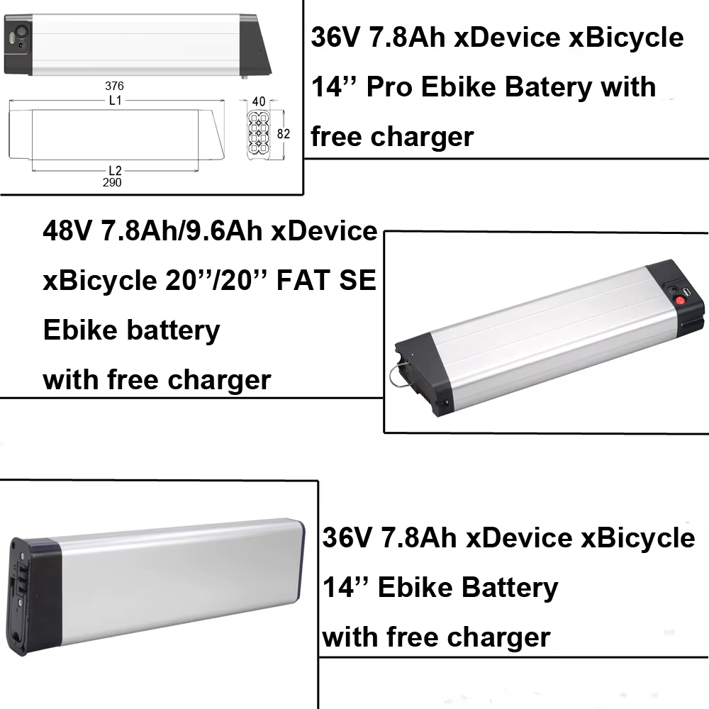 XDevice-Batterie pour vélo électrique