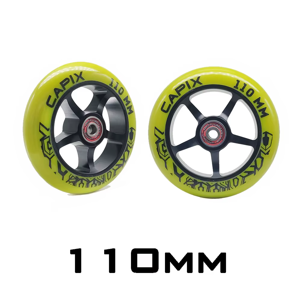 2 pièces roue de Scooter en alliage d'aluminium 88A 110mm 100mm MGP pneu