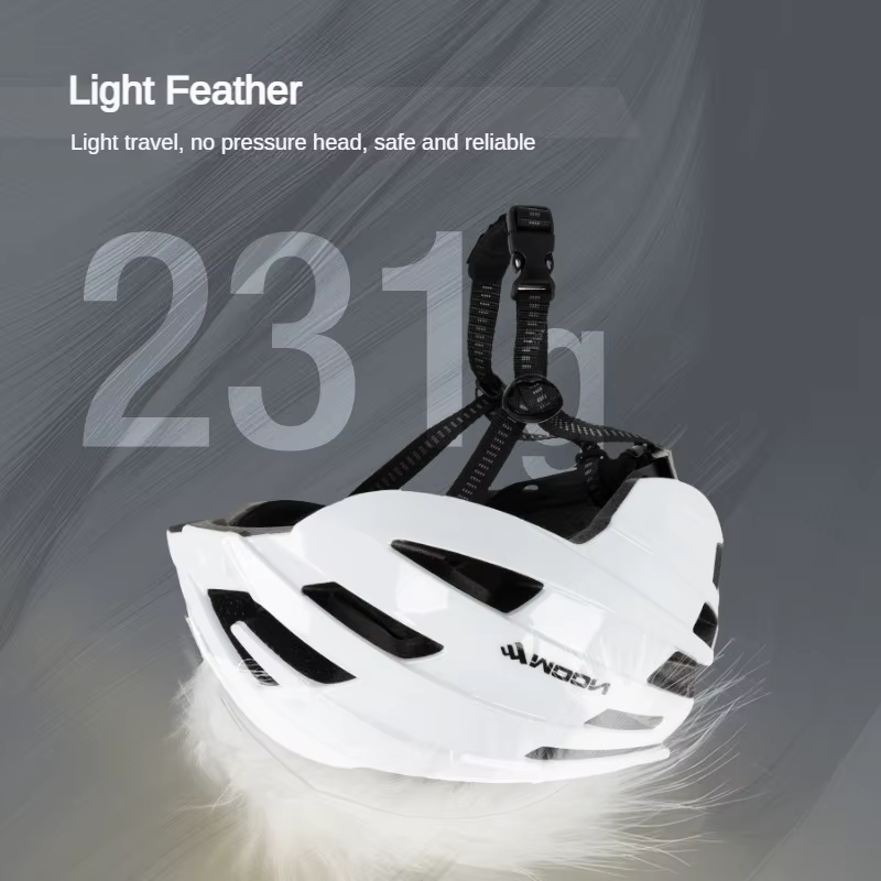 Casque de vélo d'été respirant – Conception aérodynamique VTT avec 21 évents de refroidissement