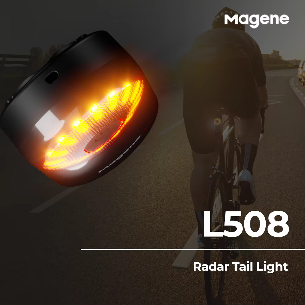 Magene vélo Radar feu arrière phare