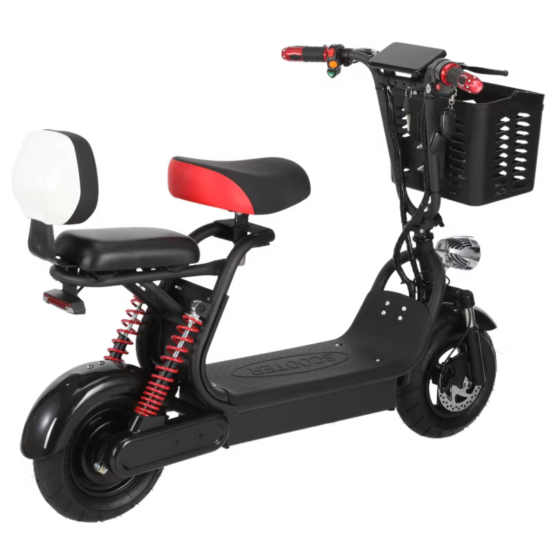 Scooter électrique pliable 2 roues 1000w 2 places