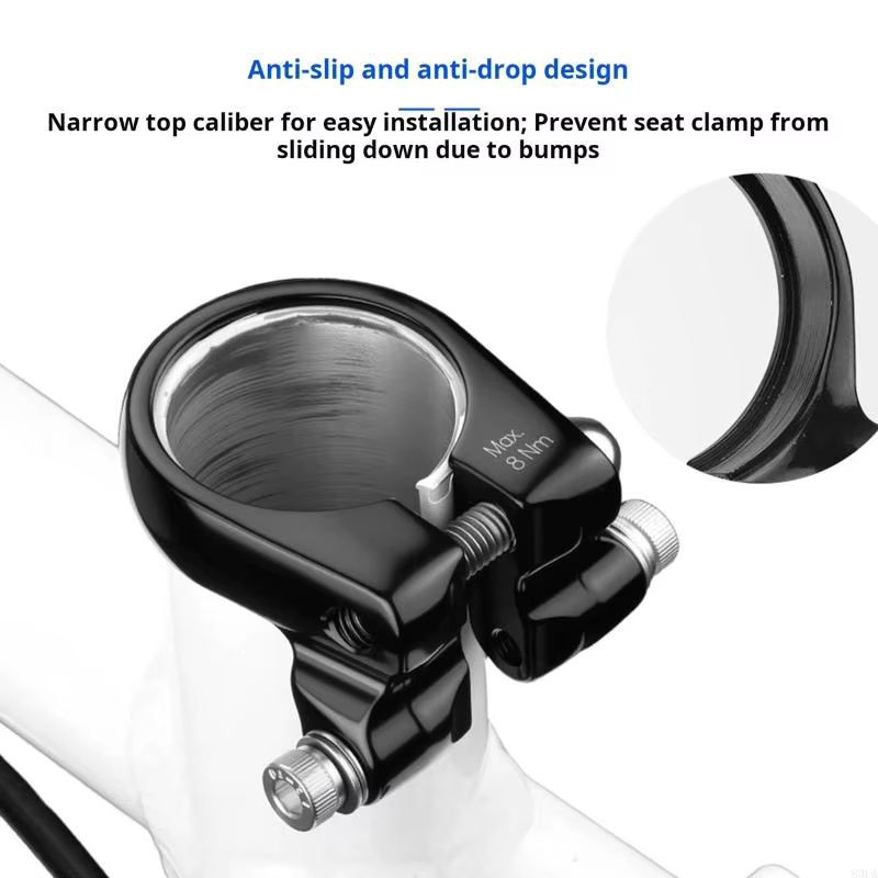 Adaptateur universel support tige selle vélo