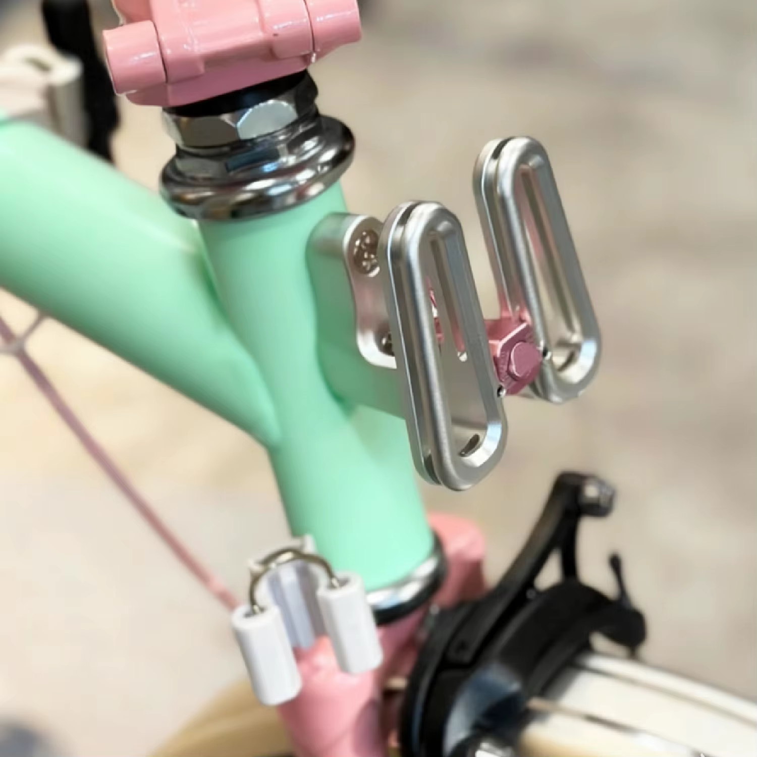 Vélo pliant Minimods BROMPTON - Cadre entièrement en aluminium usiné CNC de précision