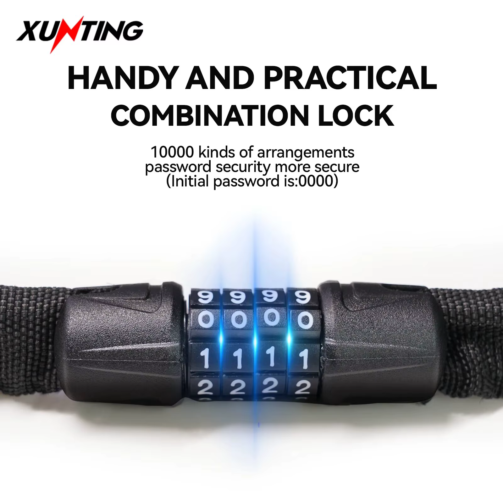 Xunting – serrure de sécurité à combinaison de Code à 4 chiffres