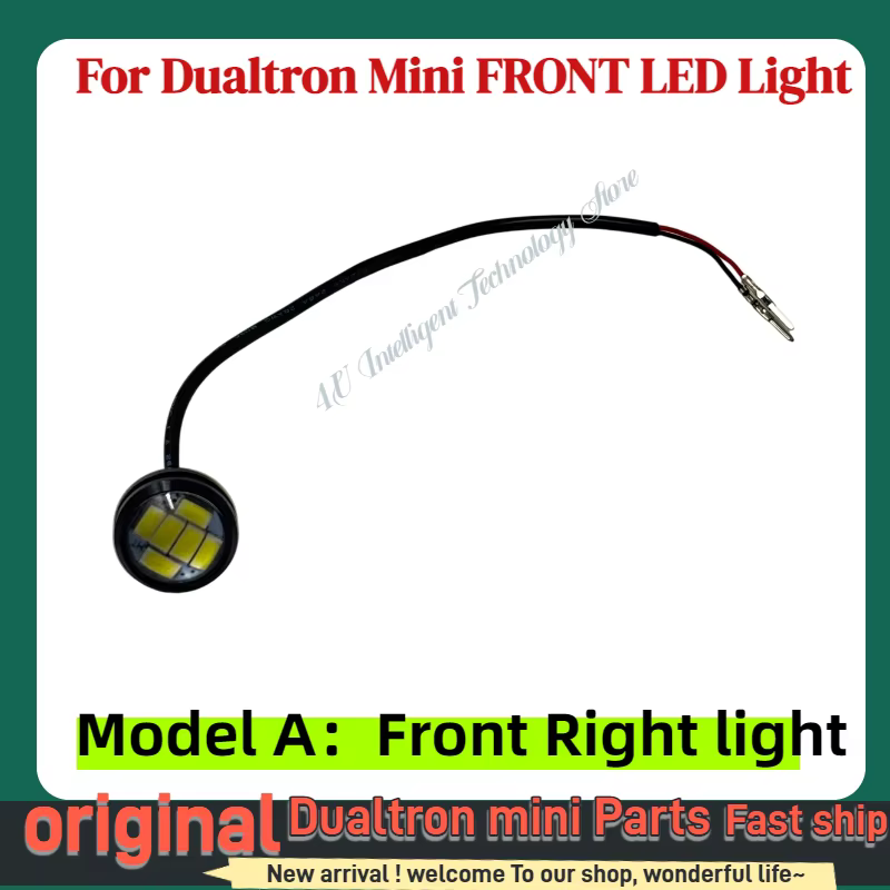 Dualtron MINI Scooter électrique DT avant gauche droite ampoule LED lampe latérale pièces de rechange pour une visibilité et une sécurité améliorées