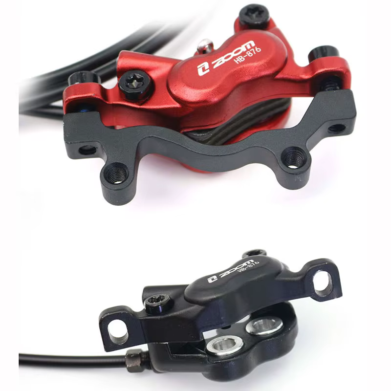 Freins à disque hydrauliques ZOOM HB876 à 4 pistons – Performance ultime pour le vélo de montagne! Sy de freinage