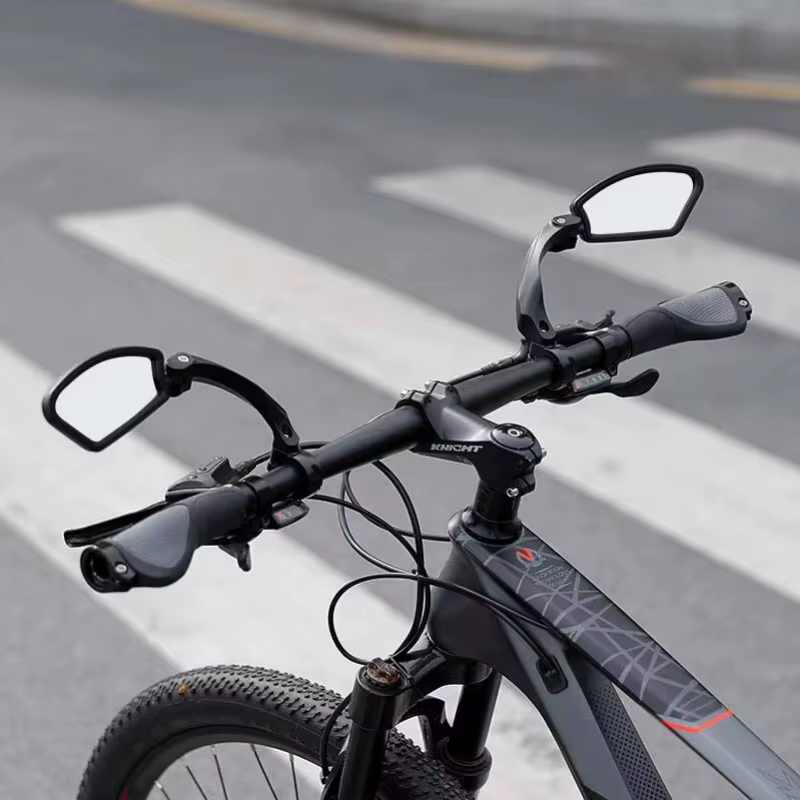 Rétroviseur de vélo VTT HD réflexion miroir batterie