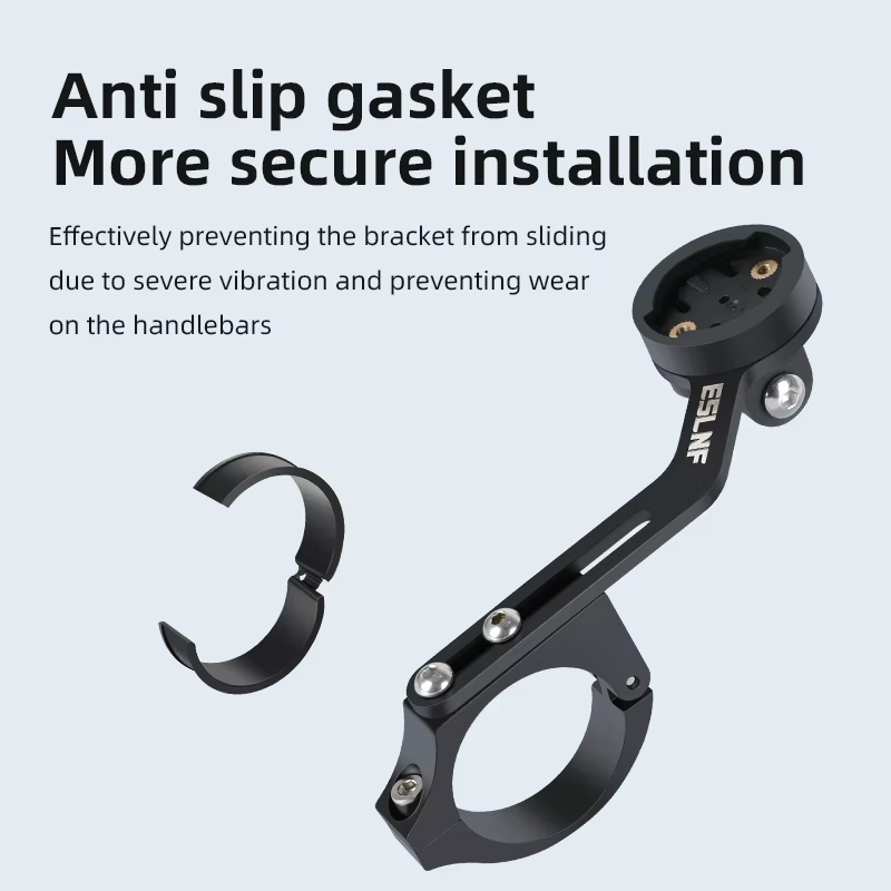 ESLNF – Support de phare de vélo avant en acier inoxydable