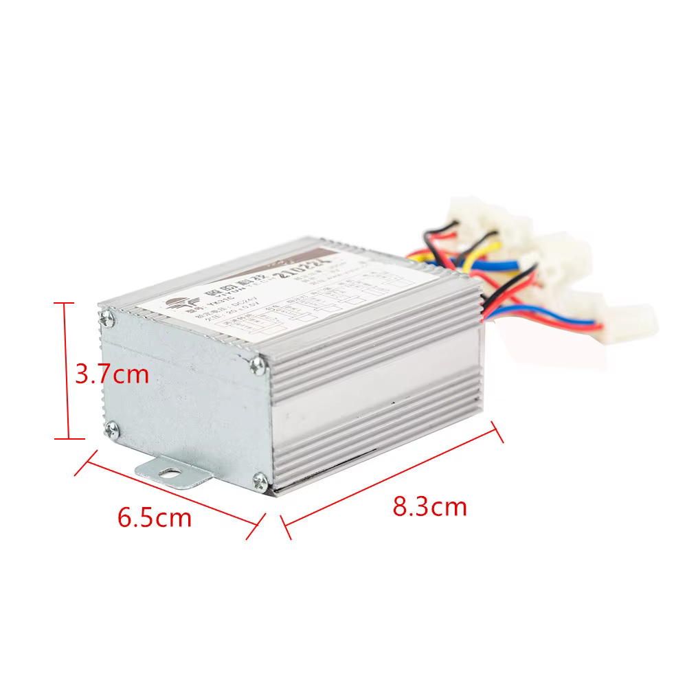 Accessoires pour vélos électriques 24V 36V 48V 250W 350W 500W 1000W : Contrôleur de moteur à balais