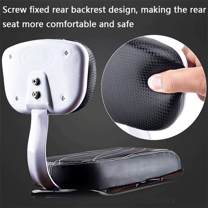 Selle de siège arrière de vélo pour enfant