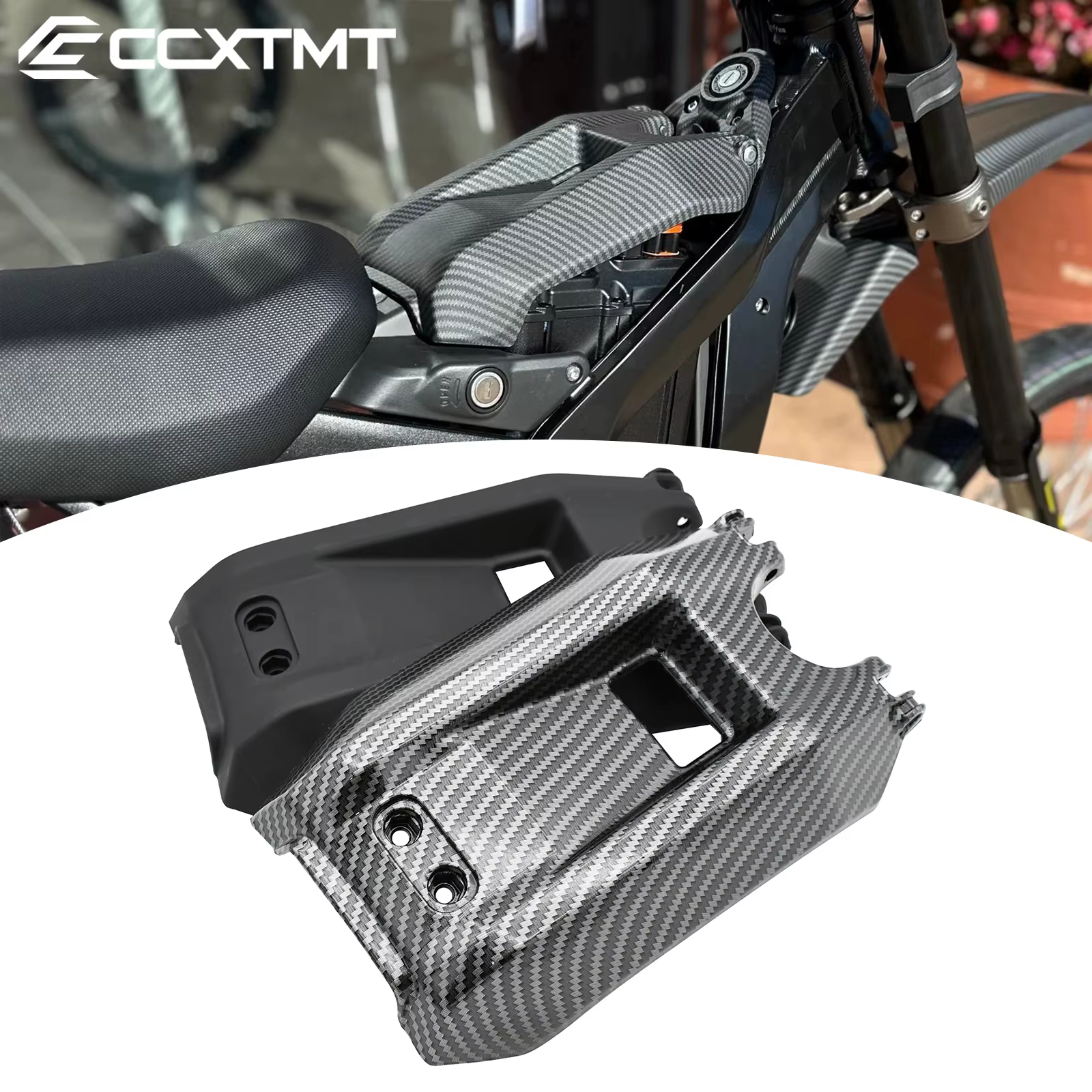 Couvercle de protection de compartiment de batterie pour vélo électrique et moto