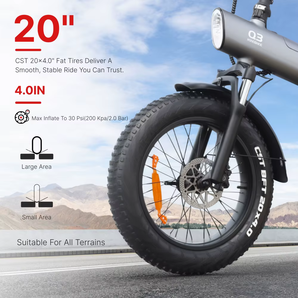 Vélo électrique tout-terrain HX Q3 48V 20Ah