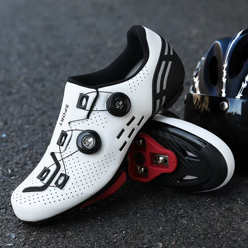 Chaussures de cyclisme en carbone pour femmes et hommes