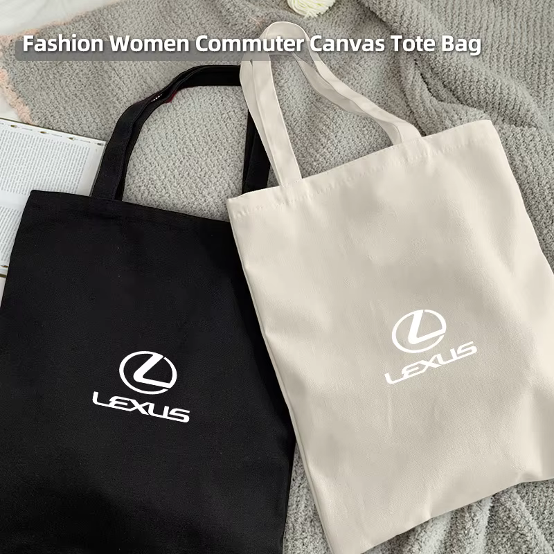 Sac à main en toile pour accessoires de voiture, pochette à bandoulière, fourre-tout de Shopping, sac à outils pour Lexus CT ES GS NX IS250 CT200h IS300h ES300h RX400h N