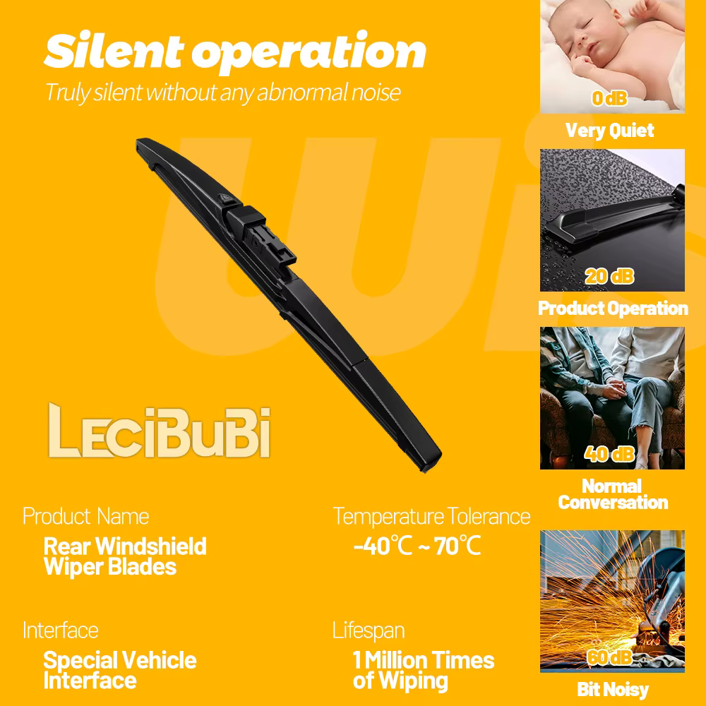 Balai d'essuie-glace pour pare-brise arrière, accessoires d'essuie-glace pour Renault Megane 4 Grandtour Hatchback 2016 – 2023