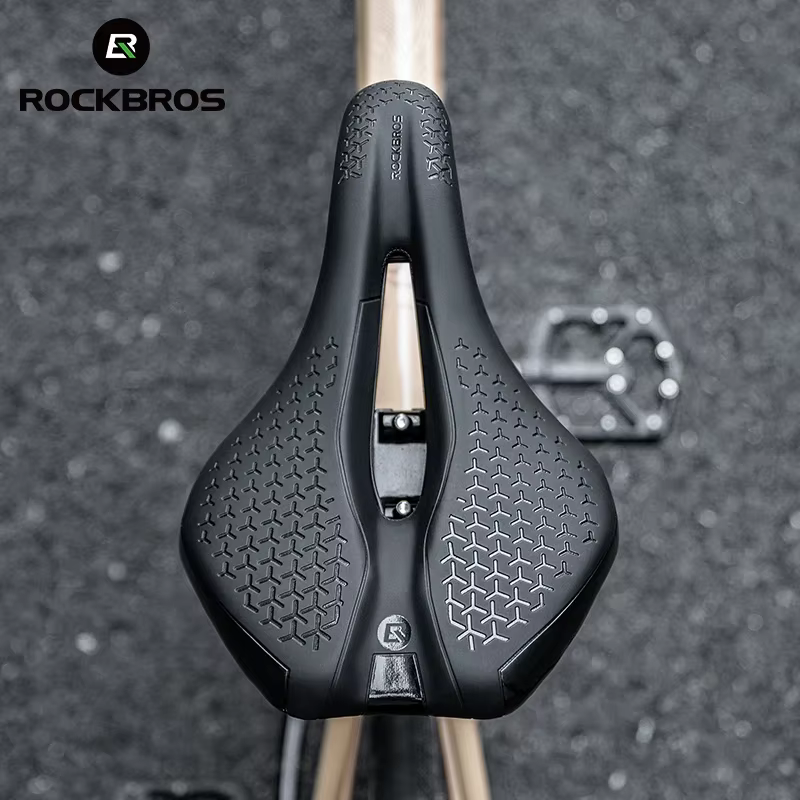 Selle de vélo respirante creuse