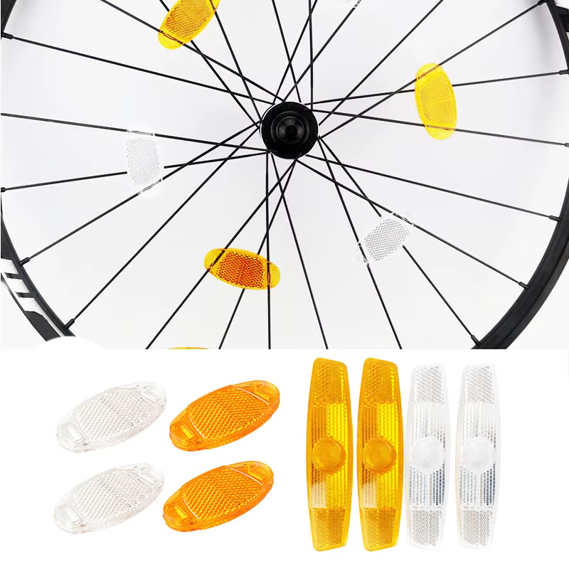 Réflecteur de sécurité pour rayons de vélo de route
