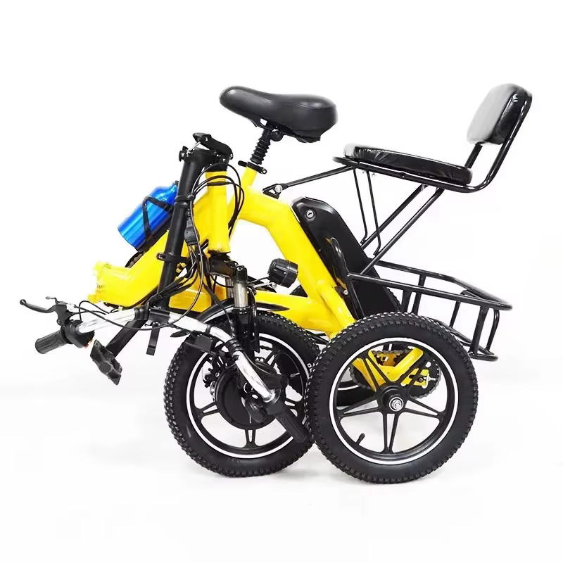 Petit Tricycle électrique pliant à 3 roues pour femmes