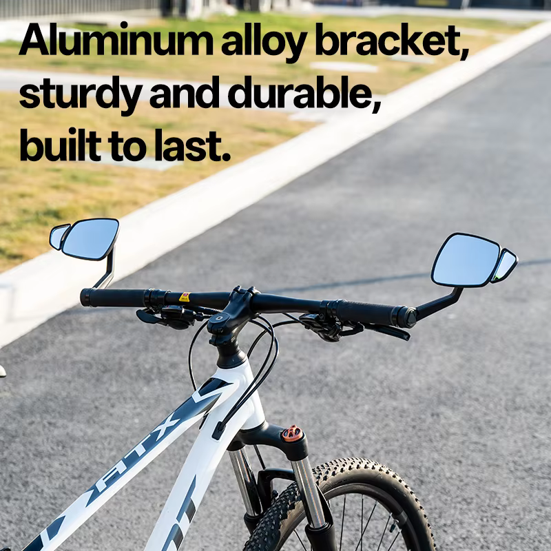 Walosphy 360 ° Rétroviseur double rotatif pour vélo