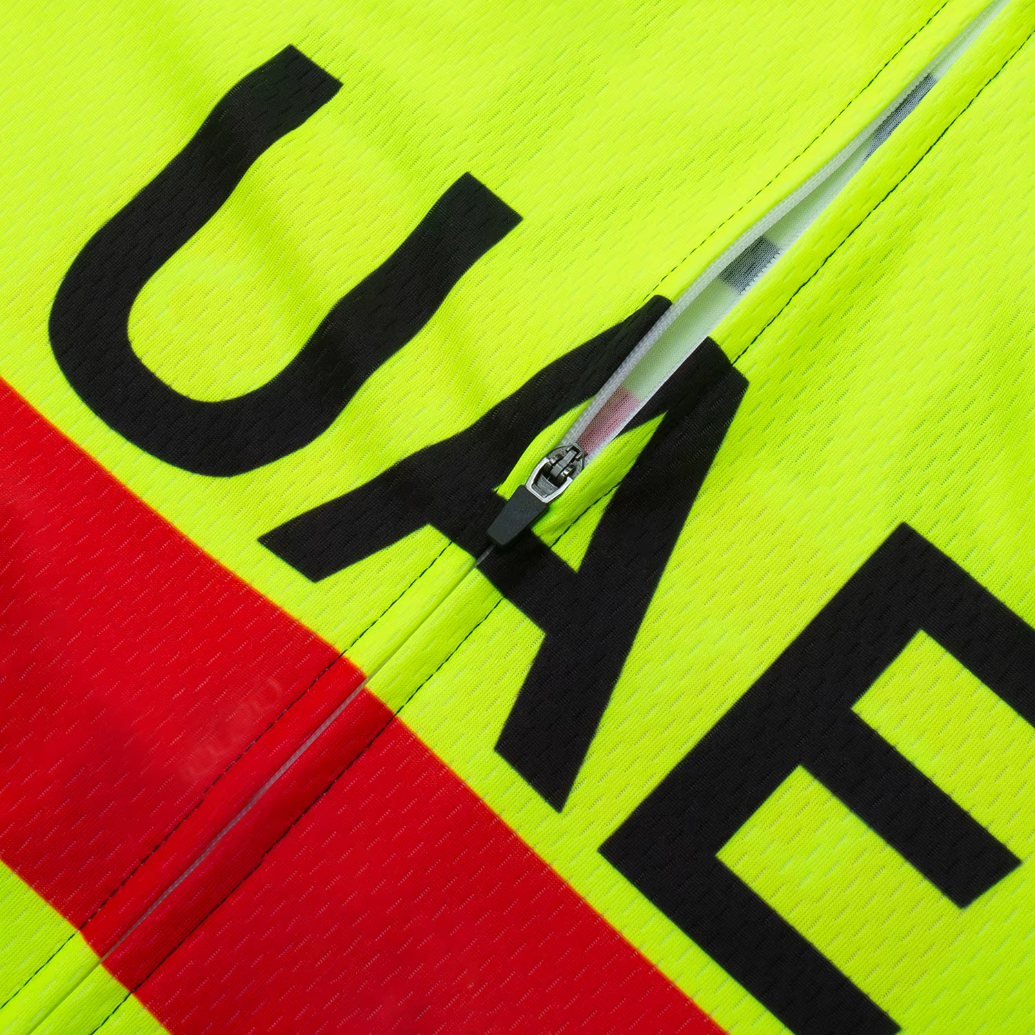Ensemble maillot et short de cyclisme jaune fluo