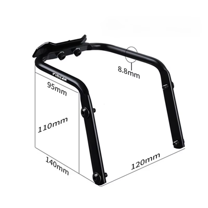 Support d'extension de selle de vélo en alliage d'aluminium